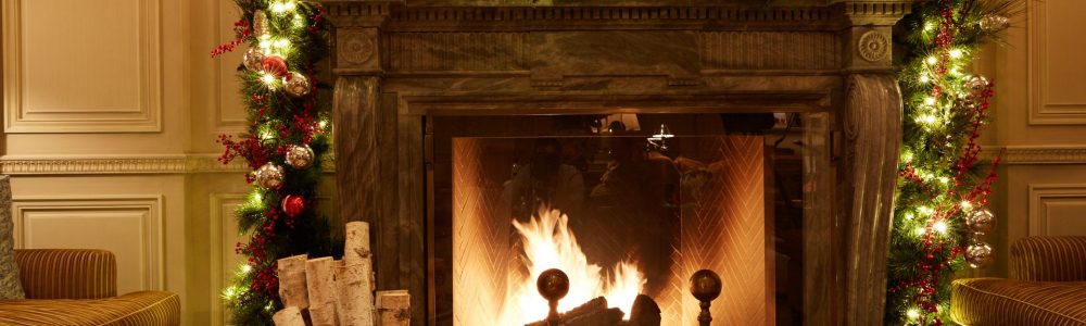 Home for the holidays, if home happens to be a hotel