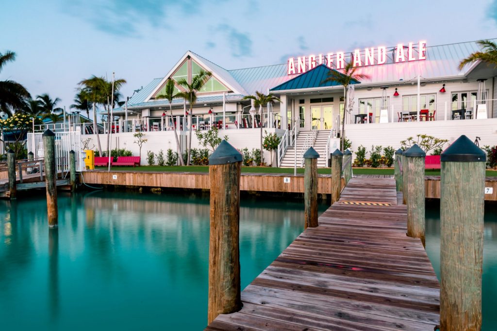 The Angler and Ale restaurant at Hawks Cay