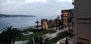 View from room 347 at Çırağan Palace Kempinski Hotel Istanbul