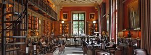 The Library Bar at St. James Paris hotel