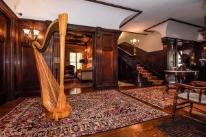 Lobby of InnBuffalo quaint hotel