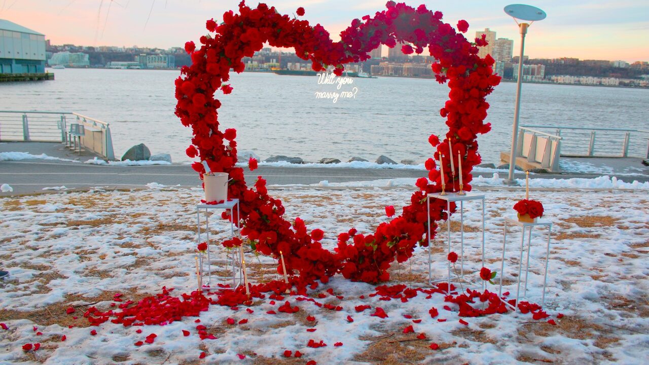 Romance, the two of you…and an igloo